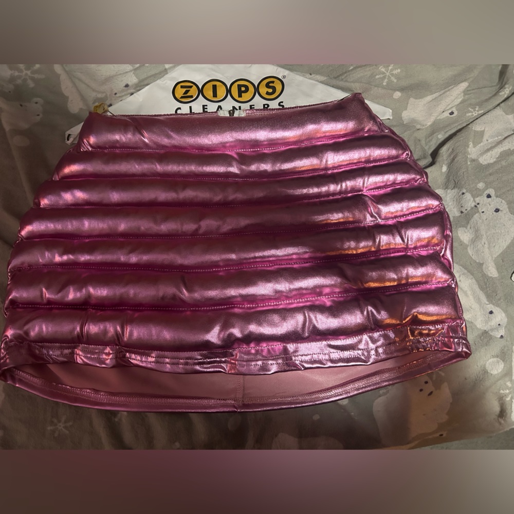 Pink Puffer Skirt